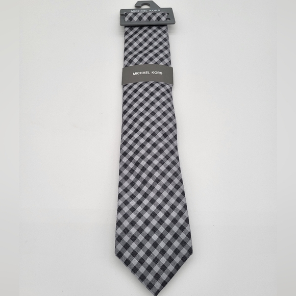 michael kors silk tie
